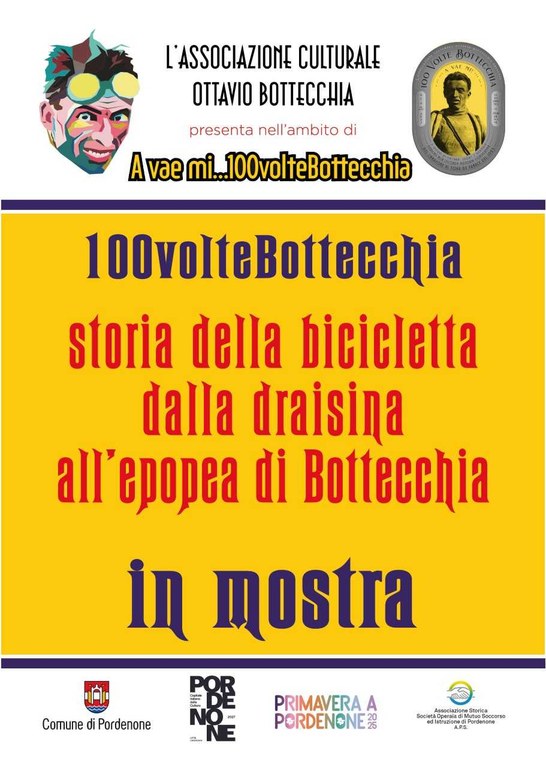 Una Mostra dedicata al grande Campione a 100 anni dalla vittoria del suo secondo Tour de France. Il Mito, le Biciclette, le Straordinarie Imprese. #primaverApordenone