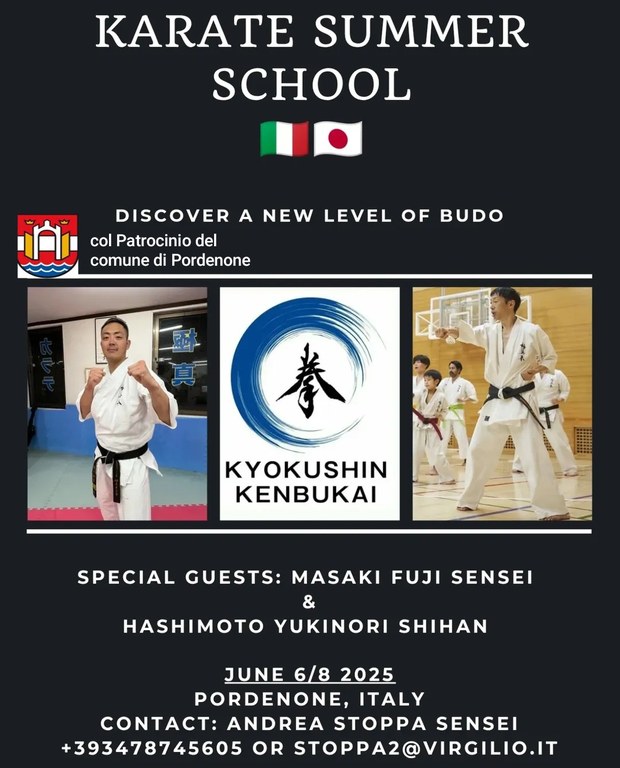 - Discover a new livel of budo - L'evento è organizzato dalla ASD Centro Studi Arti Marziali di Pordenone