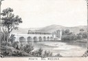 Il ponte ferroviario sul fiume Meduna è praticamente lo stesso che tuttora sussiste alla periferia est. Era stato costruito nel 1844 su progetto dell’ingegnere provinciale Malvolti per la strada napoleonica. Nell’ottobre del 1855, con l’avvio della tratta Pordenone – Casarsa, sul manufatto venne fatta passare anche la ferrovia (a quel tempo ad un binario). L’uso promiscuo durò fino all’anno successivo quando il ponte fu assegnato esclusivamente alla linea ferrata.