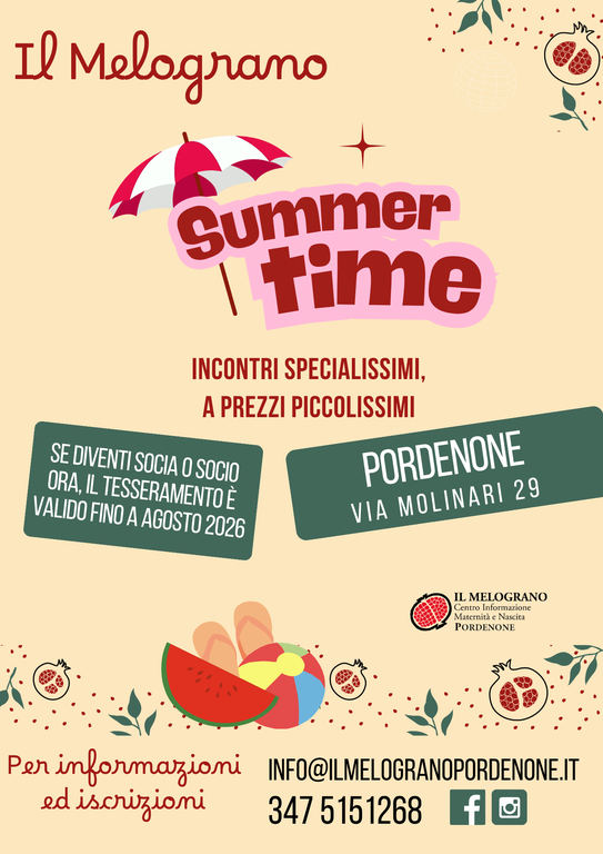 Appuntamenti estivi dedicati alla maternità e alla genitorialità. Cerchi, riflessioni, confronto, dialogo, approfondimenti, laboratori.