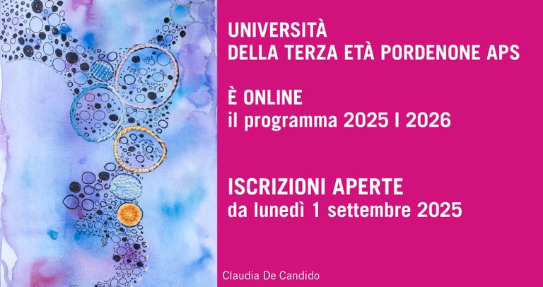 Ora online il programma