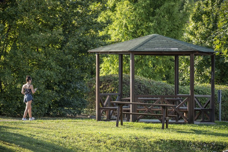 Parco Cimolai_gazebo