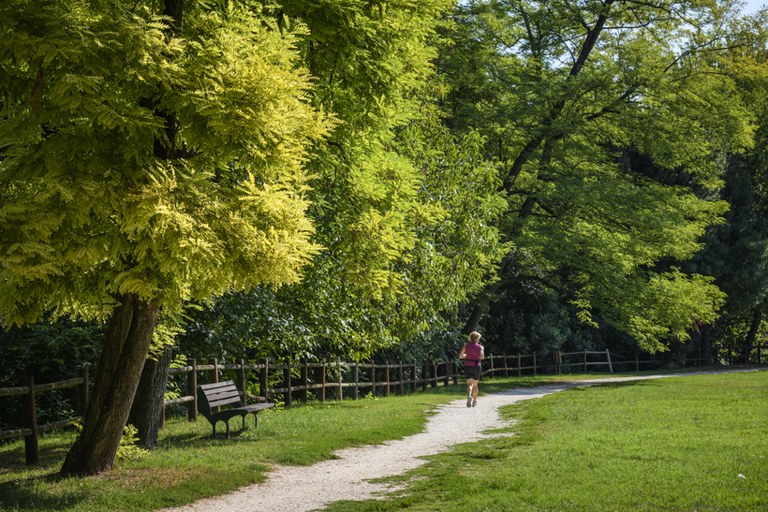 Parco di San Valentino_panchina