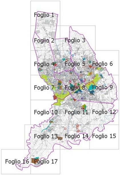 Tavola n. 2 "Localizzazione degli interventi"